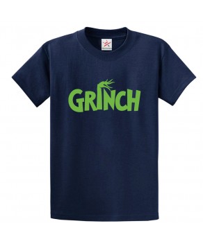 Grinch Classic Unisex Kids and Adults T-Shirt for Sci-Fi Movie Fans